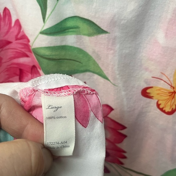 Victoria's Secret floral pajama night shirt - Picture 4 of 4